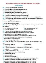115 Câu trắc nghiệm Địa lý 11 - Phần A Khái quát nền kinh tế - xã hội thế giới (Có đáp án)